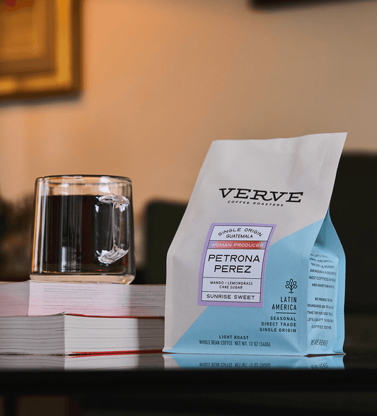 Verve Coffee Roasters - Petrona Perez - Single Origin - Honduras - Woman Producer - Tasting Notes: Mango, Lemongrass, Cane Sugar Sunrise Sweet - Latin America - Seasonal - Direct Trade - Light Roast