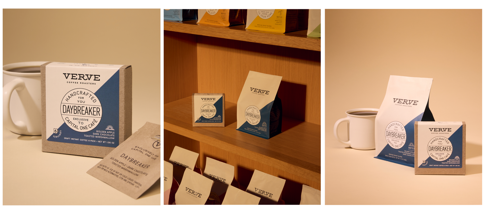 Verve Coffee Roasters - Capital One Daybreaker Blend - Lifestyle Collage