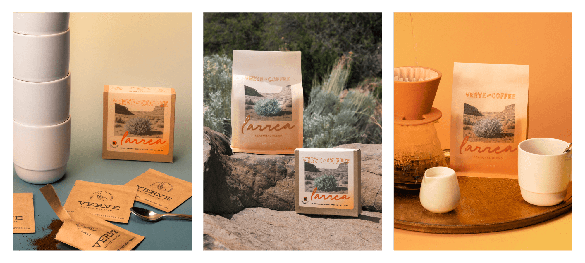 Verve Coffee Roasters - Larrea 2025 - Lifestyle Collage